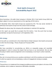 Stock Spirits Group Plc